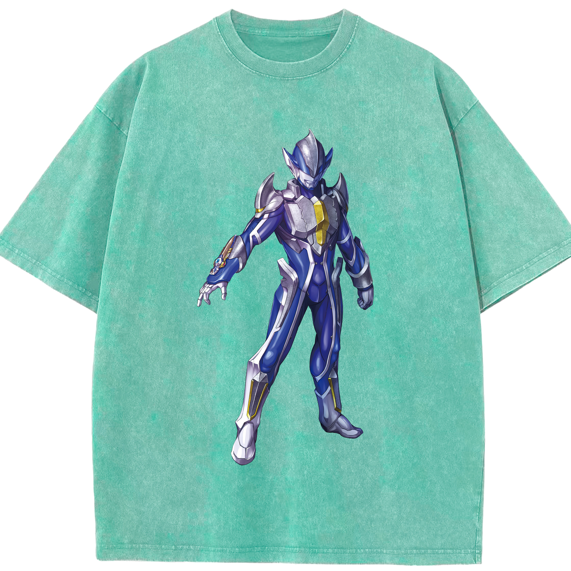 （画像用） ウルトラマン Ultraman 綿100% ヴィンテージ風 半袖Tシャツ（フロントプリント）